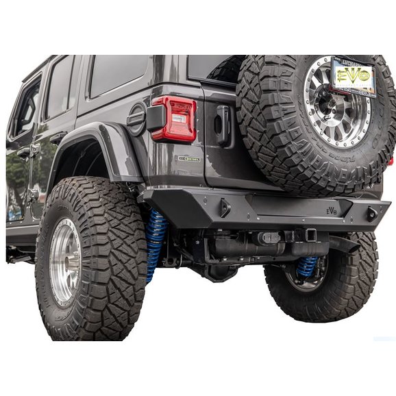 EVO Manufacturing EVO3111AL Alumilite Rear Bumper for 1822 Jeep
